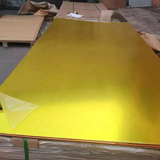 Double Sided Two Way Gold Acrylic Mirror Sheet | Attention:Amount over 300 US dollars for Product 50% discount
